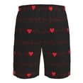 thumbnail image 6 of Naloa Cardiogram and Heart Men's Beach Shorts, Surfing shorts, Swim trunks, Quick Dry Swim Trunks for Surfing Beach Fun - X-Large, 6 of 9