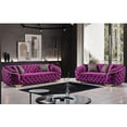 thumbnail image 4 of Factory direct sales of the latest design luxury sofa set purple fabric living room sofa for Hotel apartment My Lux Decor Round, 4 of 8