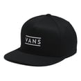 thumbnail image 1 of Gorra Vans Color Negro Logo Vans Blanco Bordado Snapback negro 01, 1 of 10