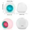 thumbnail image 5 of Maynos US Kids Gradient Children Digital Alarm Clock Home Time Thermometer Gift 7 Color, 5 of 13