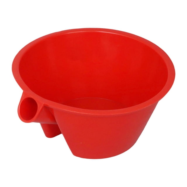 Cuchara de riego para jardín, cubo para herramientas de jardinería, cucharón de gran capacidad, multiusos, cuchara de baño, cucharón de agua para rojo