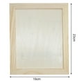 thumbnail image 4 of Bangcool Wood Picture Frame DIY: 6PCS Unfinished Wooden Photo Frame Craft Frame for Kids, 4 of 10