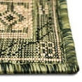 thumbnail image 4 of Liora Manne Carmel Kilim Indoor Outdoor Area Rug Green, 4 of 7