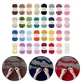 thumbnail image 4 of BUYISI 100G Fluffy Thick Yarn Crochet Hand Soft Round Rope Super Fine Polyester Thread 030, 4 of 5