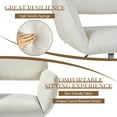 thumbnail image 2 of Homy Casa Photo Editing & Retouching Chair, Ergonomic, Beige Fabric, Rolling, Modern, 2 of 6