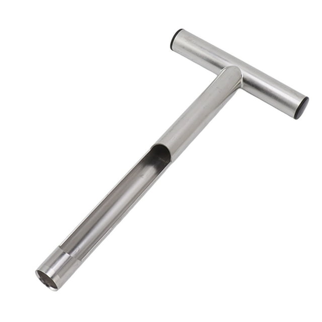 Muestreador De Suelo De Acero Inoxidable, Sonda De 12 Pulgadas Con Bolsas Reutilizables Para Muestras De Suelo, Kit De Prueba De Suelo Con Estilo T Para Muestreo De Suelo,