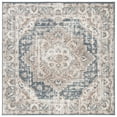 thumbnail image 6 of SAFAVIEH Pyramind Jefferson Floral Bordered Runner Rug, Ivory/Beige, 2'2" x 9', 6 of 10