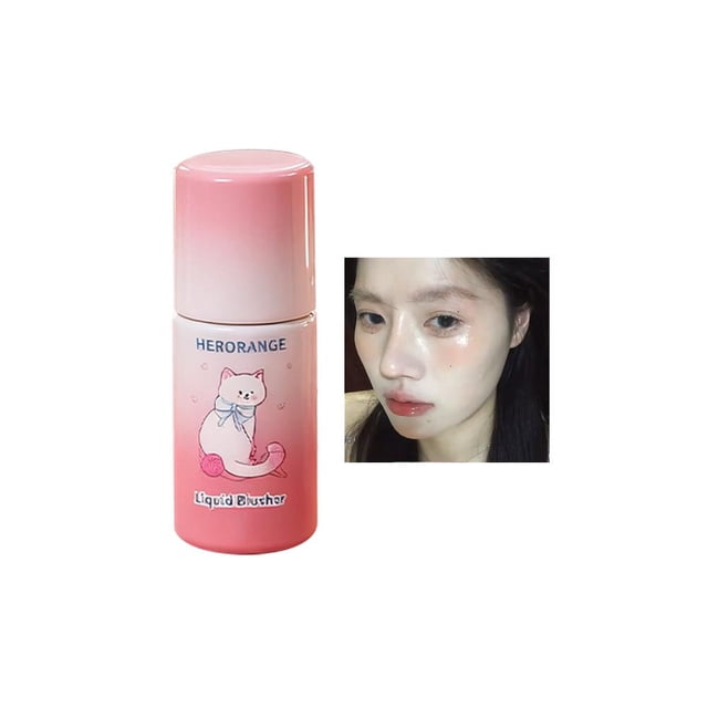 Liquid Blusher Moisturizing Long Lasting Beauty Expands Contracts Makeup