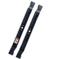 thumbnail image 2 of 2-Pack 30" Mulching Blades for Troy-Bilt TB30, Craftsman R1000/R110, Cub Cadet CC30 – OEM 942-04385 Replacement, 6-Point Star Center Hole, 2 of 13