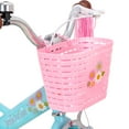 thumbnail image 4 of JOYSTAR Little Daisy 14 Inch Kids Bike for 3 4 5 Years Girls with Handbrake Children Princess Bicycle with Training Wheels Basket Streamer Toddler Cycle Bikes Blue, 4 of 9