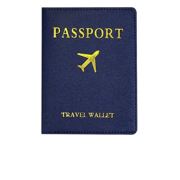 ELSIE Passport Cover Avión Check-in PU Cuero Bolso Etiqueta Accesorios De Viaje Pasaporte Tarjeta Caso Equipaje De Embarque Maleta