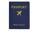 thumbnail image 1 of ELSIE Passport Cover Avión Check-in PU Cuero Bolso Etiqueta Accesorios De Viaje Pasaporte Tarjeta Caso Equipaje De Embarque Maleta, 1 of 4
