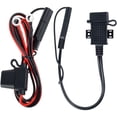 thumbnail image 2 of Adifare SAE to USB Adapter 5V/2.1A Professional Motorcycle USB Charger with Extension Cable Quick Charge Motorcycle Phone Charger with Waterproof Cover for Motorcycle Charging, 2 of 11