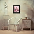 thumbnail image 4 of Urban Epiphany 15x18 Black Modern Framed Museum Art Print Titled - Pink Orchids, 4 of 5