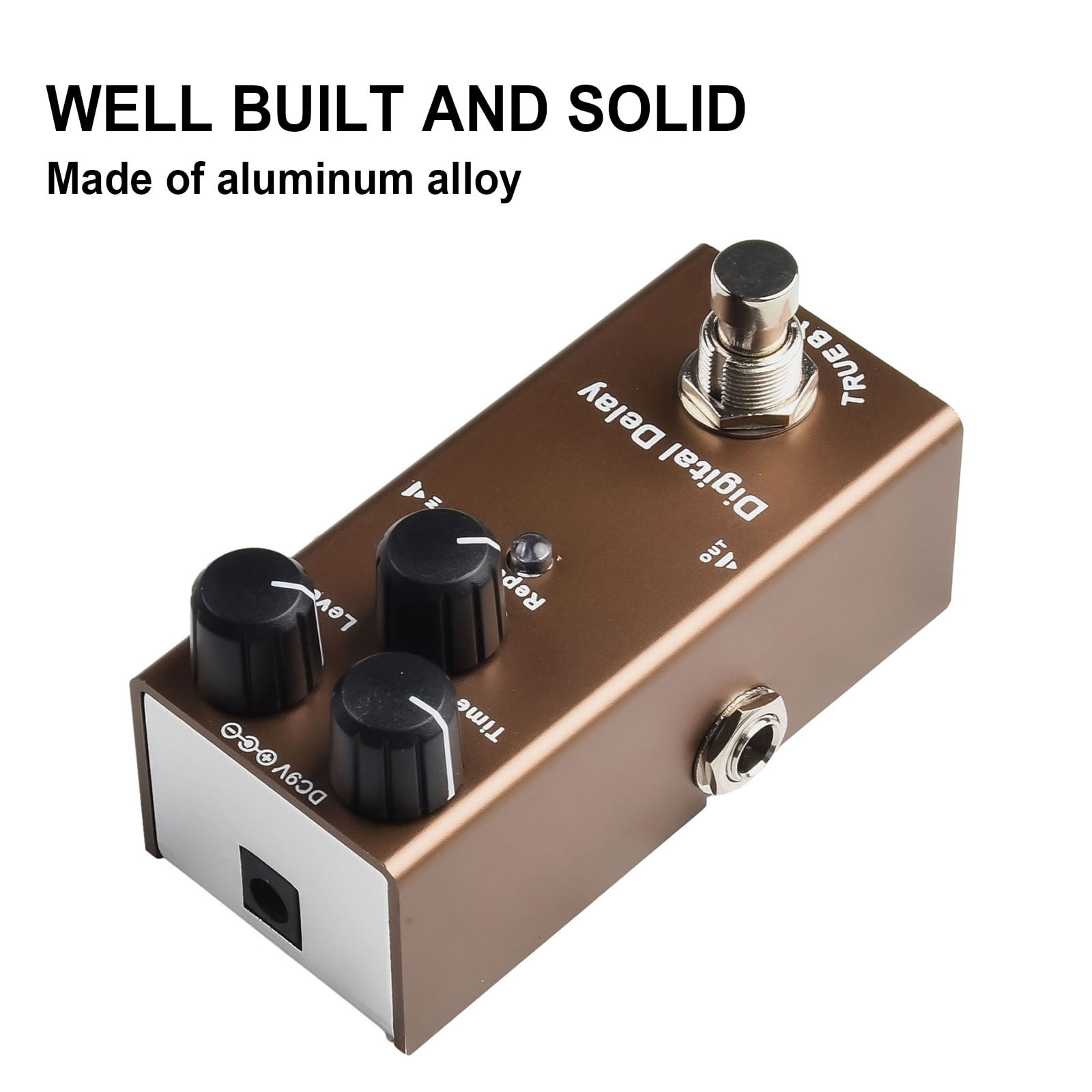chengsi Portable Guitar Effect Pedal Distortion Delay Chorus Tremolo Digital Overdrive Mini Single Guitar Pedal Classic Rock