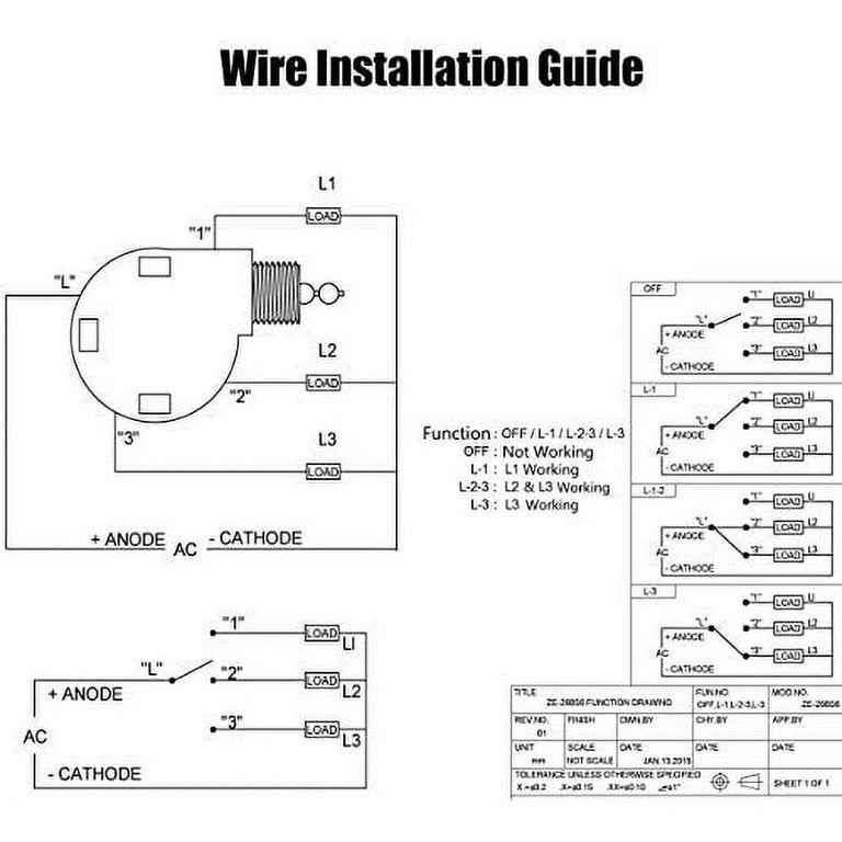 Ceiling Fan Switch 3 Sd 4 Wire Ze