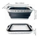 thumbnail image 2 of Cesto para ropa sucia SAMMART plegable 42 L (11 galones) gris, 2 of 6