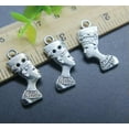 thumbnail image 4 of U8MO 4/10/30X Egypt Nefertiti Queen Alloy Charms Pendants Jewelry Making DIY-4pcs, 4 of 8