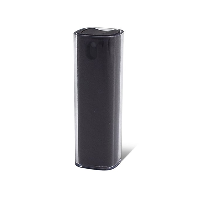 mmirethe Mobilephone Screen Cleaning Tool Portable Refillable 13ml Washable Hand Held House Television Dust Removing Spray Grey with Shell 1Set
