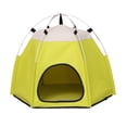 thumbnail image 2 of Eoperou Outdoor Indoor Portable Foldable Washable Cute Pet Tent House for Small Cat Dog, 2 of 7
