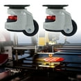 thumbnail image 4 of Heavy Duty Leveling Caster Screw Adjustable Nylon Rotatable Wheel Industrial Heavy Equipment Printer Use, 4 of 9