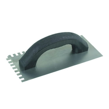 M-D Building Products 49104 1/2 in. x 1/2 in. x 1/2 in. Economy Square Notch Trowel