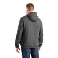 thumbnail image 4 of Men's Zippered Pocket Hooded Pullover Sweatshirt, 4 of 10