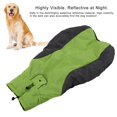 thumbnail image 2 of Chubasquero para perros grandes Yashi ajustable impermeable ligero con franja reflectante, 2 of 5