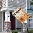 thumbnail image 2 of Spring Summer Sunflower Garden Flag 28x40 Inch Double Side for Outdoor Courtyard Garden Decor Flowers Welcome Holiday Flag for Outside Decoration, 2 of 6