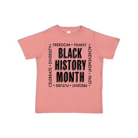 

Inktastic Black History Month-celebrate Gift Toddler Boy or Toddler Girl T-Shirt