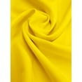 thumbnail image 2 of 60'' Poly Poplin Polyester Superior Quality Fabric by The Yard Yellow, 2 of 2