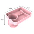 thumbnail image 3 of Bandeja de Asiento de Seguridad para Niños para Automóvil con Soporte para Refrigerios Y Bebidas , Rosa, 3 of 8