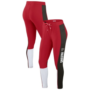Women's WEAR by Erin Andrews Red/Black Atlanta Falcons Color-Block Leggings