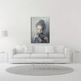 thumbnail image 2 of 21" x 30" Dark Rose by PhotoINC Studio - Wall Art Print on Canvas Fabric White, 2 of 3