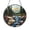 Acrylic 3.5 Inch, variant on Scenic Forest Stream Sun Catcher Glass Round Window Hanging Decoration