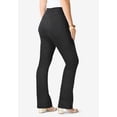 thumbnail image 4 of Roaman's Women's Plus Size Tall Plus Size Classic Stretch Bootcut Jean, 4 of 6
