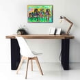 thumbnail image 5 of Epic Graffiti 'Three Horses' by Dean Russo, Canvas Wall Art, 26"x18", 5 of 8