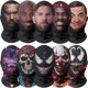 thumbnail image 2 of Masque Messi imprimé en 3d, Simulation complète du visage, masque en maille visuelle, Iron Man de Marvel, Deadpool, fête d'halloween, visage de Cosplay d'horreur, 2 of 4