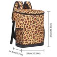 thumbnail image 2 of Mochila más fresca bolsa más fresca para acampar estampado de leopardo impermeable para playa senderismo barbacoa, 2 of 7