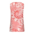 thumbnail image 5 of Nrmvnmi Plus Size Tank Tops for Women V Neck Sleeveless Tie Dye Shirt Casual Summer Solid Color Oversized Tanks Mothers Day Gifts, 5 of 5