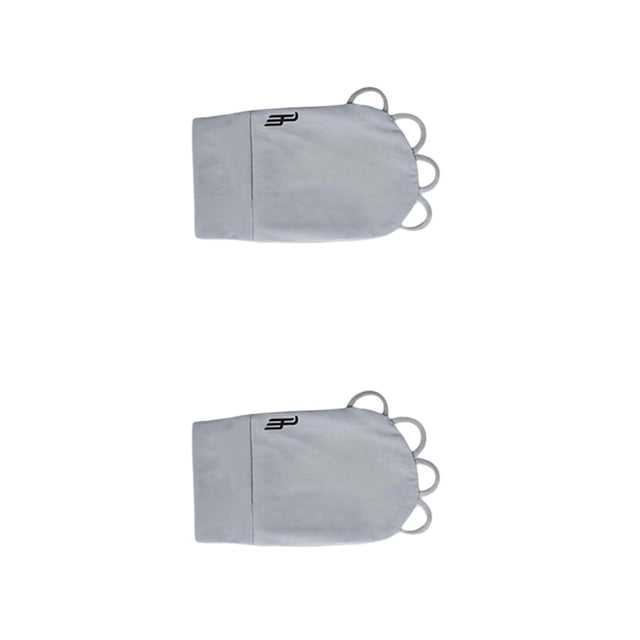 Wweixi Golf Sunscreen Finger Glove Ice Silk Portable Elastic ightweight Material Left Grey M 2Set