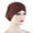 Coffee, variant on Women Solid Plain Cotton Stretch Elastic Neck Hat Hair Head Wrap Headband Turban