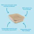 thumbnail image 6 of Kitty Sift Eco-Friendly Disposable Litter Box Jumbo for Cats (Pack of 6), 6 of 11