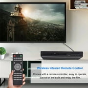 DVD Players for Smart TV, Simple DVD Player for Elderly, DVD Players CD Player with USB Input AV Cable for Home Stereo System, Black