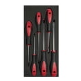 thumbnail image 1 of Juego de 6 Destornilladores Bimaterial Urrea CH115 Punta Plana Phillips Y Cabinet, 1 of 2
