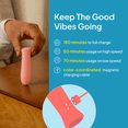 thumbnail image 5 of Hello Cake Bullet Vibe Vibrator for Women, Waterproof & Rechargeable Small Toy with 10 Vibrating Modes, Pink, 5 of 6