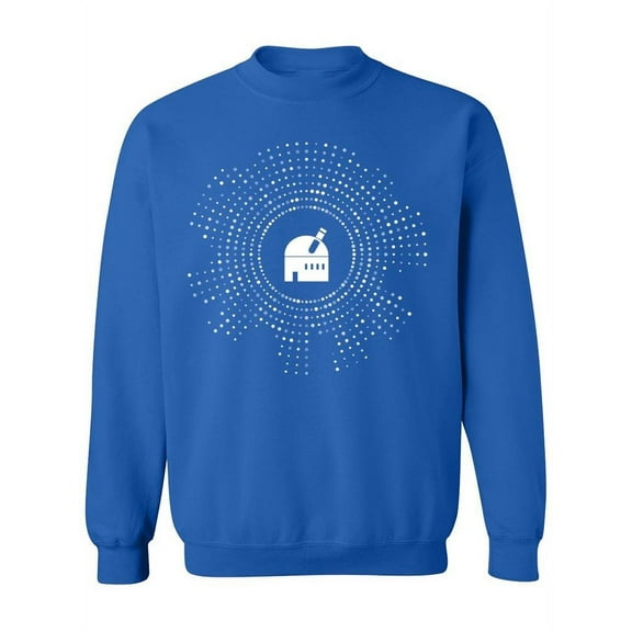 Dotted Observatory Sweatshirt Men -Image by Shutterstock, Male x-Large