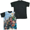 thumbnail image 2 of JLA Justice League Of America Unisex Adult Halloween Costume Sublimated T Shirt, 2 of 4