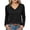 Black, variant on Womens Slim Fit V Neck Jersey Knit T Shirt Long Sleeve Soft Stretch Cozy Layering Tee Casual Fall Fashion 2026 Outfits Underscrub Daily Wear, Purple, M