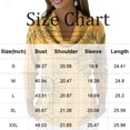 thumbnail image 3 of OIOLOYJM Long Sleeve Tops for Women Casual Floral Print Long Sleeve Cowl Neck Shirts Cotton Fitted Fashion T-Shirts Spring Trendy Baggy Sweatshirts Multicolor S, 3 of 5